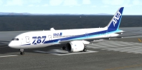 RW05上的全日空787